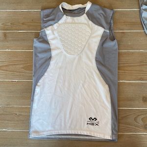 Never worn Youth M padded chest protector shirt